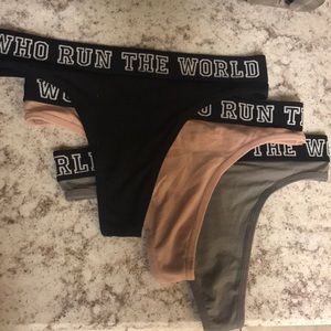 3 pack of thongs NWOT